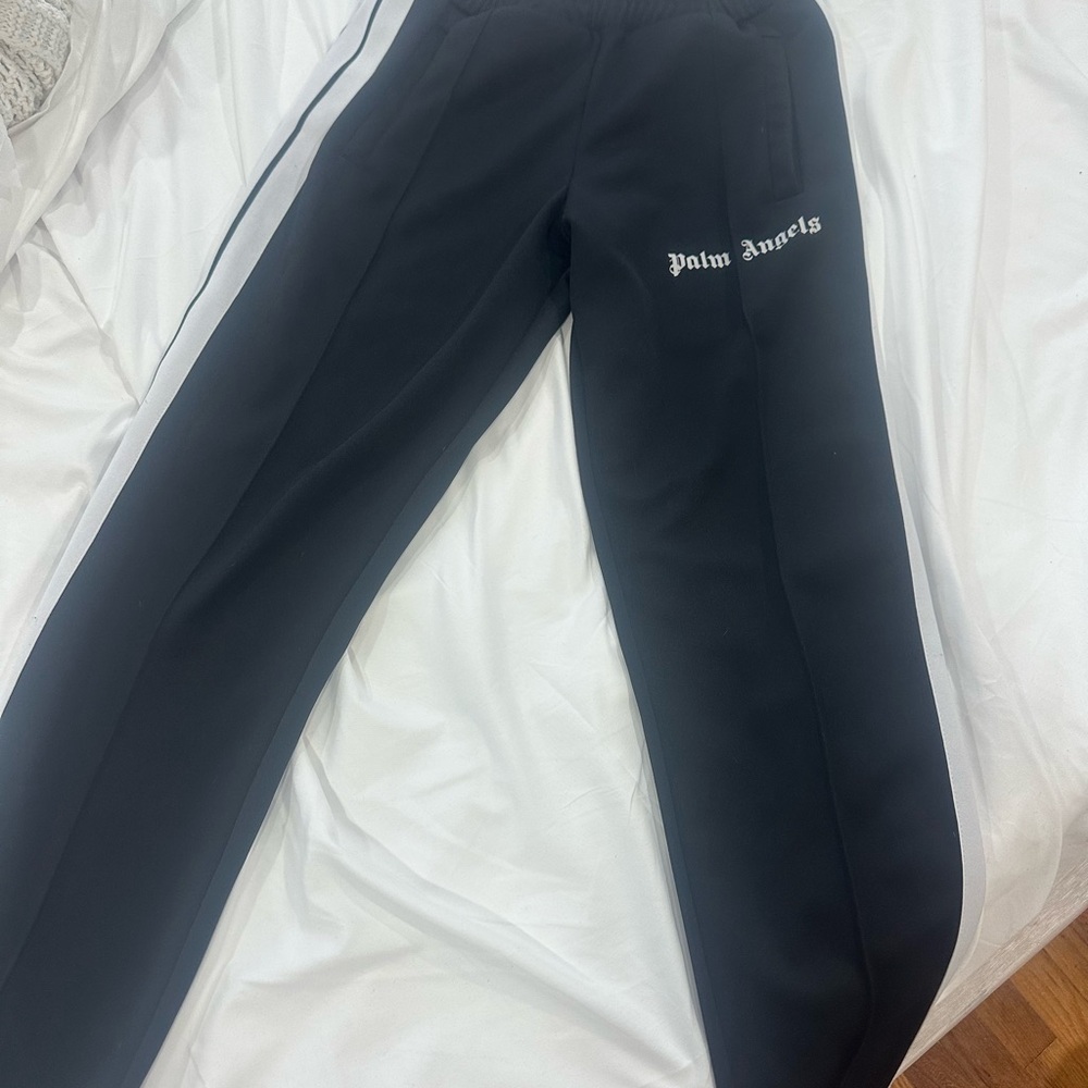 Palm Angels Black Sweatpants for Men